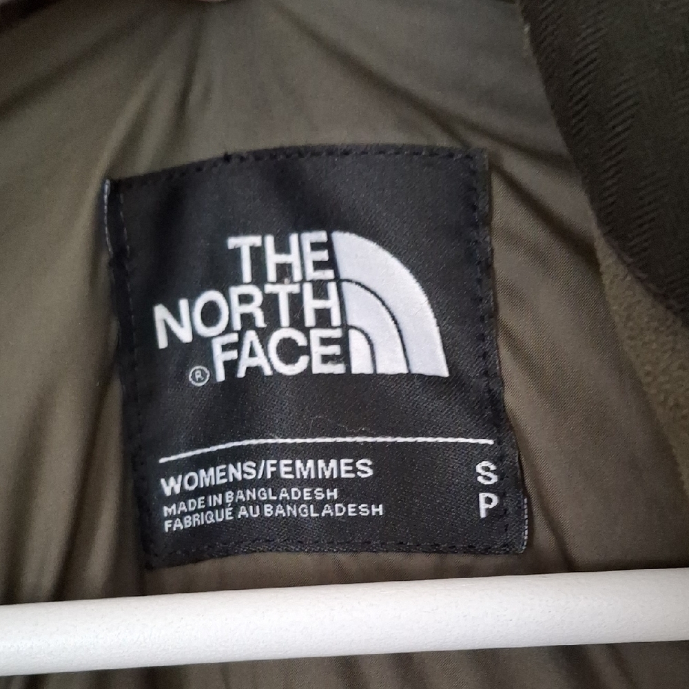 The North Face Women's Dark Green Size S Long Parka Ski Jacket - Picture 7 of 10